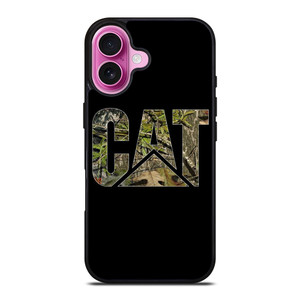 CATERPILLAR CAMO LEAF LOGO iPhone 16 Plus Case Cover