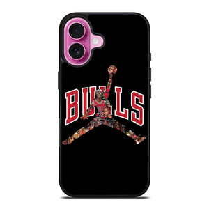 CHICAGO BULLS MICHAEL JORDAN JUMP iPhone 16 Plus Case Cover