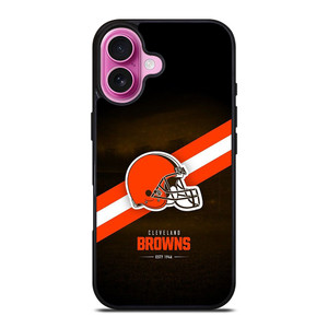 CLEVELAND BROWNS FOOTBALL NFL iPhone 16 Plus Case Cover CLEVELAND BROWNS FOOTBALL NFL iPhone 16 Plus Case Cover