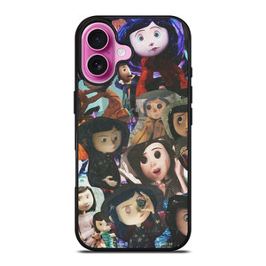 CORALINE JONES MOVIES COLLAGE iPhone 16 Plus Case Cover CORALINE JONES MOVIES COLLAGE iPhone 16 Plus Case Cover