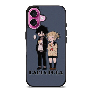 DABI X TOGA MY HERO ACADEMIA iPhone 16 Plus Case Cover DABI X TOGA MY HERO ACADEMIA iPhone 16 Plus Case Cover