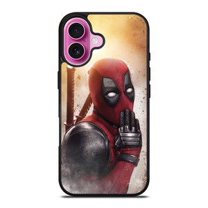 DEADPOOL CUTE POSE iPhone 16 Plus Case Cover DEADPOOL CUTE POSE iPhone 16 Plus Case Cover