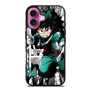DEKU IZUKU MIDORIYA MY HERO ACADEMIA MANGA 2 iPhone 16 Plus Case Cover