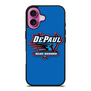 DEPAUL BLUE DEMONS BASKETBALL LOGO 2 iPhone 16 Plus Case Cover