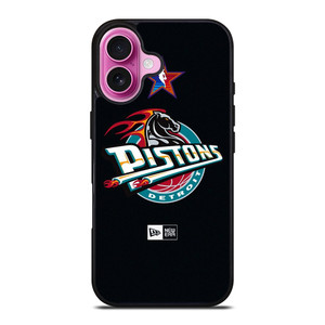 DETROIT PISTONS BASKETBALL NBA iPhone 16 Plus Case Cover