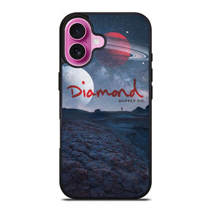 DIAMOND SUPPLY CO SPACE LOGO iPhone 16 Plus Case Cover