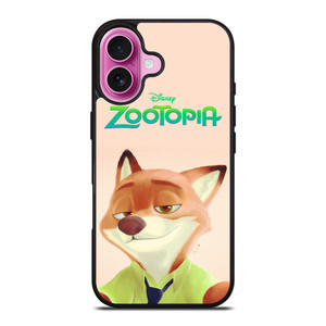 DISNEY ZOOTOPIA NICK WILDE iPhone 16 Plus Case Cover DISNEY ZOOTOPIA NICK WILDE iPhone 16 Plus Case Cover