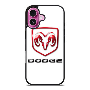 DODGE CAR RED EMBLEM iPhone 16 Plus Case Cover