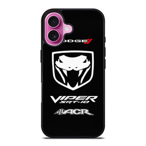 DODGE VIPER SRT 10 ACR LOGO iPhone 16 Plus Case Cover