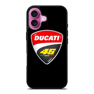 DUCATI VR 46 EMBLEM iPhone 16 Plus Case Cover DUCATI VR 46 EMBLEM iPhone 16 Plus Case Cover