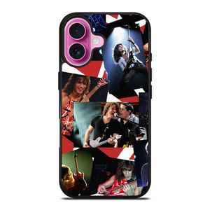EDDIE VAN HALEN COLLAGE iPhone 16 Plus Case Cover
