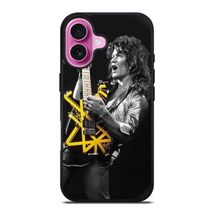 EDDIE VAN HALEN YELLOW GUITAR iPhone 16 Plus Case Cover EDDIE VAN HALEN YELLOW GUITAR iPhone 16 Plus Case Cover