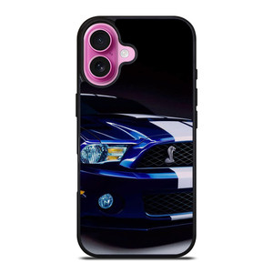 FORD MUSTANG SHELBY BLUE GRILL iPhone 16 Plus Case Cover FORD MUSTANG SHELBY BLUE GRILL iPhone 16 Plus Case Cover