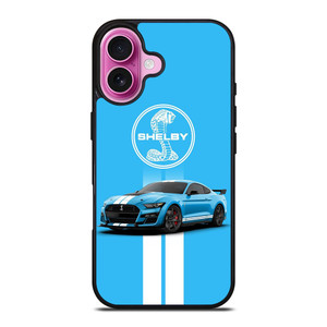 FORD SHELBY ICON BLUE iPhone 16 Plus Case Cover