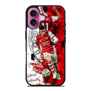 GABRIEL MARTINELLI ARSENAL FC iPhone 16 Plus Case Cover GABRIEL MARTINELLI ARSENAL FC iPhone 16 Plus Case Cover