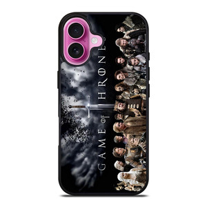 GAME OF THRONES SERIES ALL CHARACTERS iPhone 16 Plus Case Cover