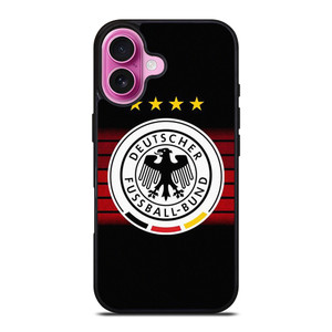 GERMANY DEUTSCHER FOOTBALL BADGE iPhone 16 Plus Case Cover