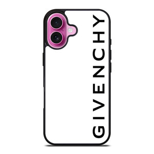 GIVENCHY PARIS WHITE LOGO iPhone 16 Plus Case Cover