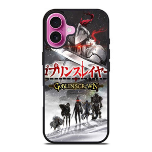 GOBLIN SLAYER GOBLINS CROWN ANIME iPhone 16 Plus Case Cover GOBLIN SLAYER GOBLINS CROWN ANIME iPhone 16 Plus Case Cover