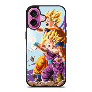 GOKU AND GOHAN DRAGON BALL CARTOON iPhone 16 Plus Case Cover