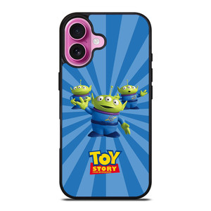 GREEN ALIENS TOY STORY iPhone 16 Plus Case Cover GREEN ALIENS TOY STORY iPhone 16 Plus Case Cover