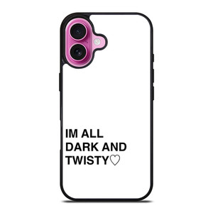 GREYS ANATOMY IM ALL DARK AND TWISTY iPhone 16 Plus Case Cover GREYS ANATOMY IM ALL DARK AND TWISTY iPhone 16 Plus Case Cover
