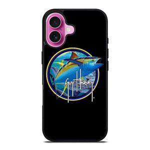 GUY HARVEY FISHING BADGE iPhone 16 Plus Case Cover