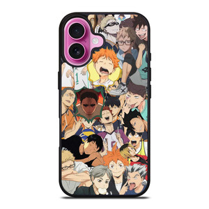 HAIKYUU ANIME MANGA COLLAGE iPhone 16 Plus Case Cover