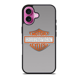 HARLEY DAVIDSON MOTOR GREY LOGO iPhone 16 Plus Case Cover HARLEY DAVIDSON MOTOR GREY LOGO iPhone 16 Plus Case Cover