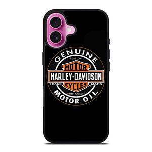 HARLEY DAVIDSON MOTOR OIL BADGE iPhone 16 Plus Case Cover HARLEY DAVIDSON MOTOR OIL BADGE iPhone 16 Plus Case Cover