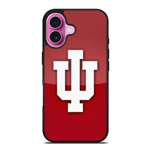 INDIANA HOOSIERS BASKETBALL SYMBOL iPhone 16 Plus Case Cover