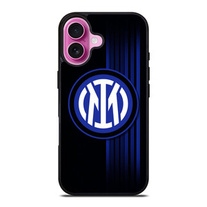 INTER MILAN FOOTBALL CLUB BADGE iPhone 16 Plus Case Cover INTER MILAN FOOTBALL CLUB BADGE iPhone 16 Plus Case Cover