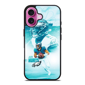 JALEN HURTS PHILADELPHIA EAGLES FOOTBALL iPhone 16 Plus Case Cover