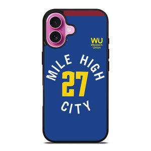 JAMAL MURRAY MILE HIGH CITY iPhone 16 Plus Case Cover JAMAL MURRAY MILE HIGH CITY iPhone 16 Plus Case Cover