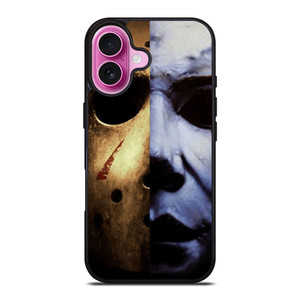 JASON VOORHEES VS MICHAEL MYER HALLOWEEN iPhone 16 Plus Case Cover