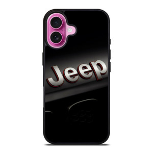 JEEP LOGO METAL EMBLEM GRILL iPhone 16 Plus Case Cover