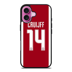 JOHAN CRUIJFF AJAX AMSTERDAM KIT iPhone 16 Plus Case Cover