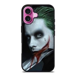 JOKER JARED LETO SCARY KNIFE iPhone 16 Plus Case Cover