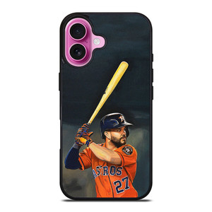 JOSE ALTUVE HOUSTON ASTROS BASEBALL iPhone 16 Plus Case Cover