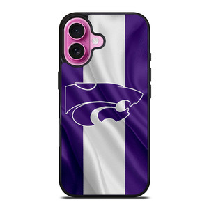KANSAS STATE WILDCATS FLAG iPhone 16 Plus Case Cover
