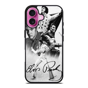 KING ELVIS PRESLEY BLACK WHITE iPhone 16 Plus Case Cover KING ELVIS PRESLEY BLACK WHITE iPhone 16 Plus Case Cover