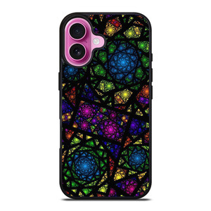 KINGDOM HEARTS STAINED GLASS iPhone 16 Plus Case Cover