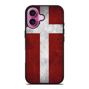 KINGDOM OF DENMARK FLAG iPhone 16 Plus Case Cover KINGDOM OF DENMARK FLAG iPhone 16 Plus Case Cover