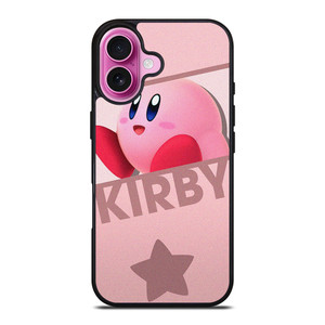 KIRBY GAMES PINK iPhone 16 Plus Case Cover KIRBY GAMES PINK iPhone 16 Plus Case Cover