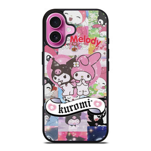 KUROMI MY MELODY CARTOON iPhone 16 Plus Case Cover
