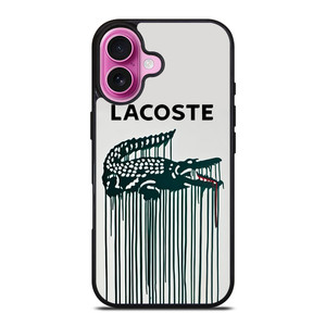 LACOSTE MELTED LOGO 2 iPhone 16 Plus Case Cover LACOSTE MELTED LOGO 2 iPhone 16 Plus Case Cover