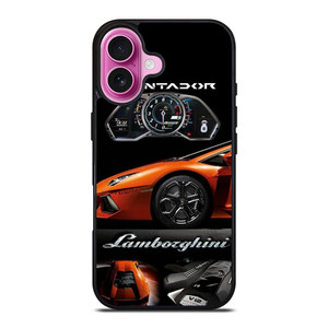 LAMBORGHINI AVENTADOR SUPERCAR iPhone 16 Plus Case Cover