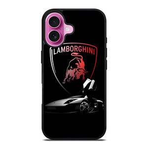 LAMBORGHINI CAR LOGO SILHOUETTE iPhone 16 Plus Case Cover