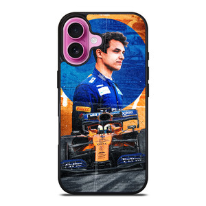 LANDO NORRIS F1 DRIVER iPhone 16 Plus Case Cover