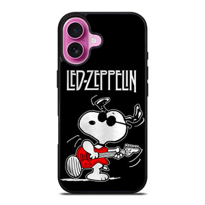LED ZEPPELIN SNOOPY iPhone 16 Plus Case Cover LED ZEPPELIN SNOOPY iPhone 16 Plus Case Cover